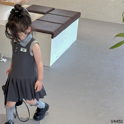 V4451 VÁY POLO BÉ GÁI NHÀ BABYCITY