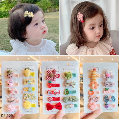 KT769 VỈ KẸP TÓC SIÊU XINH CHO BÉ