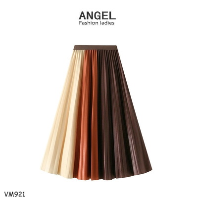 VM921 CHÂN VÁY DÀI ANGLE PHỐI MÀU