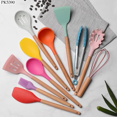 PK5390 SET 12 MÓN DỤNG CỤ LÀM BẾP SILICON
