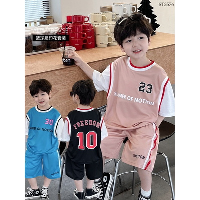 ST3576 BỘ THỂ THAO BÉ TRAI HÃNG AOAOKIDS