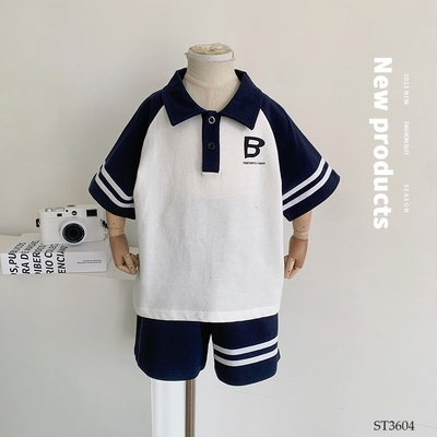 ST3604 BỘ POLO THỂ THAO CHO BÉ TRAI