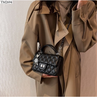TM2694 TÚI PU TRẦN TRÁM CHO NỮ