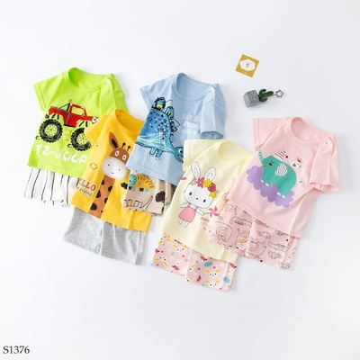 S1376 BỘ CỘC TAY CUTE CHO BÉ