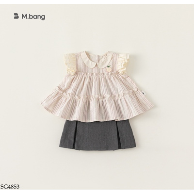 SG4853 SET CHÂN VÁY MIX ÁO BABYDOLL HÃNG BABYCITY