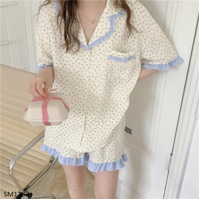SM1287  BỘ MẶC NHÀ TIỂU THƯ