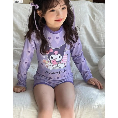 DB613 BỘ BƠI LIỀN THÂN DÀI TAY CHO BÉ