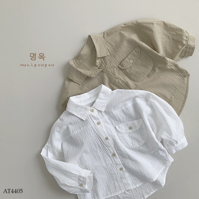 AT4405 ÁO SƠ MI CHO BÉ TRAI