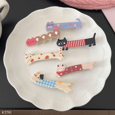 KT781 SET 6 KẸP TÓC DỄ THƯƠNG