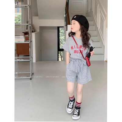 SG5035 BỘ COTTON MIU MIU PHONG CÁCH THỂ THAO