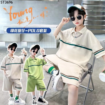 ST3696 BỘ POLO SIZE ĐẠI BÉ TRAI