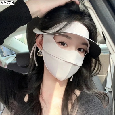 MM704 KHẨU TRANG CHỐNG NẮNG KÈM MŨ