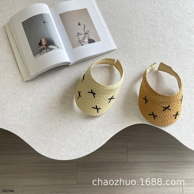 M2986 MŨ CHỐNG NẮNG VÀNH RỘNG KẸP ĐẦU CHAOZHUO