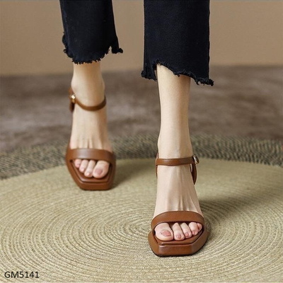 GM5141 GIÀY CAO GÓT GÓT VUÔNG CHO NỮ