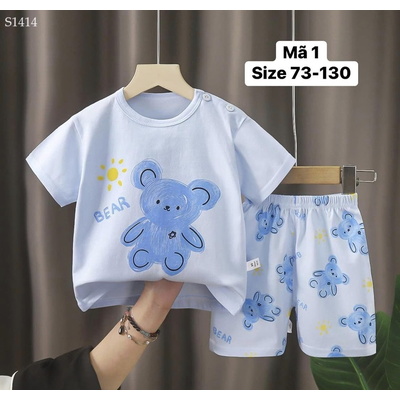 S1414 BỘ MẶC NHÀ CHO BÉ