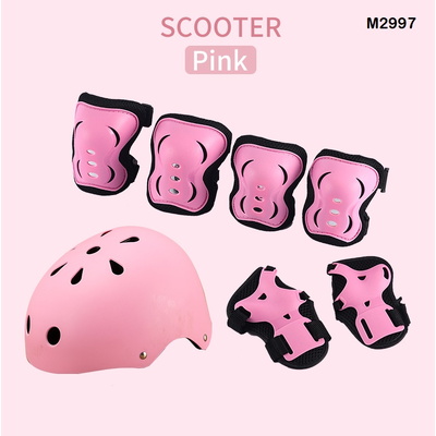 M2997  set mũ bảo hiểm + 6 miếng đệm bảo vệ cho bé