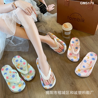 GM5173 DÉP XỎ NGÓN HOẠ TIẾT CHO NỮ
