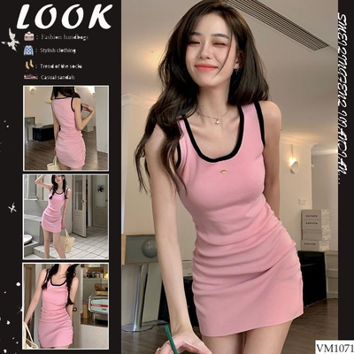 VM1071 VÁY SÁT NÁCH DÁNG ÔM CHO NỮ