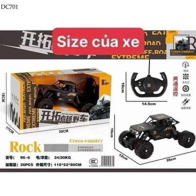 DC701 XE ÔTÔ ĐIỀU KHIỂN CHO BÉ