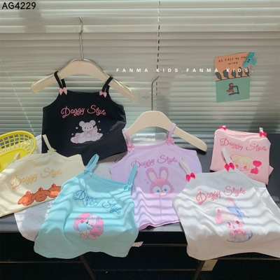 AG4229 ÁO HAI DÂY NƠ DỄ THƯƠNG