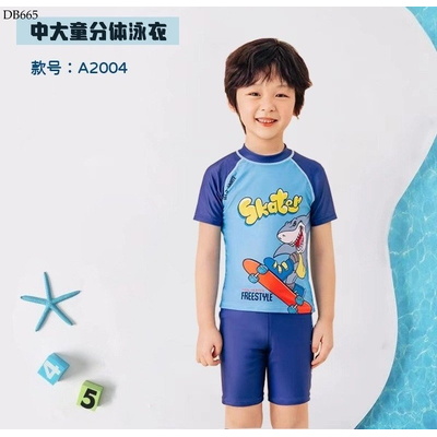 DB665 BỘ BƠI HOẠT HÌNH CHO BÉ TRAI 