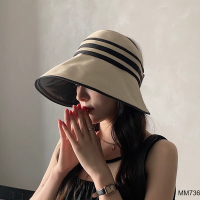 MM736 MŨ TAI BÈO VÀNH RỘNG HỞ CHÓP NỮ