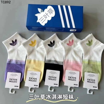 TC892 SET 5 ĐÔI TẤT SẮC MÀU