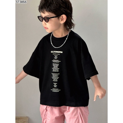 ST3856 SET ÁO PHÔNG MIX QUẦN SHORT BÉ TRAI