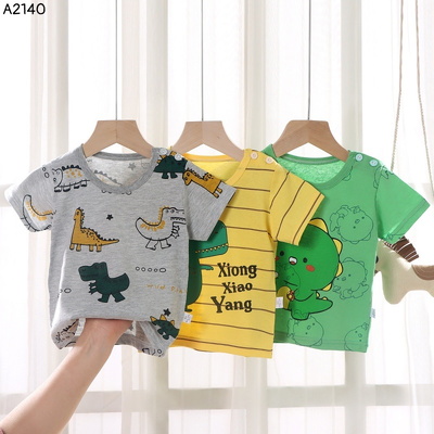 A2140 ÁO THUN CỘC TAY CHO BÉ