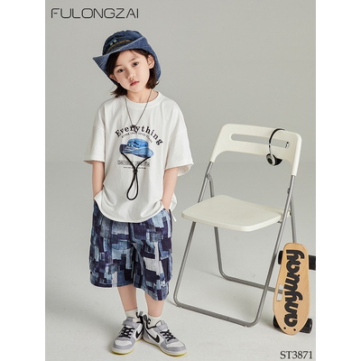 ST3871 SET ÁO PHÔNG MIX QUẦN SHORT BÉ TRAI