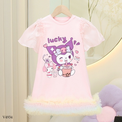 V4934 VÁY KUROMI DỄ THƯƠNG CHO BÉ