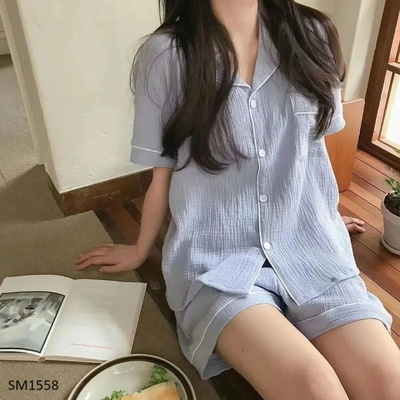 SM1558 BỘ CỘC PIZAMA MẶC NHÀ