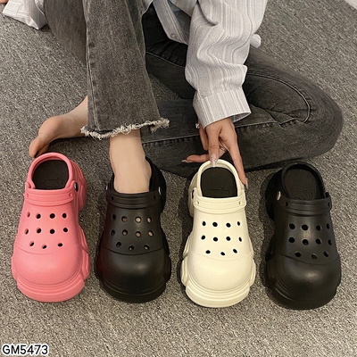 GM5473 SỤC CROCS ĐẾ DÀY