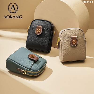 TM3184 TÚI ĐỰNG ĐIỆN THOẠI AOKANG DA BÒ