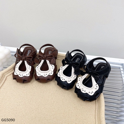 GG5090 GIÀY BÚP BÊ PHỐI VIỀN REN