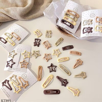 KT891  SET 5 VỈ KẸP TÓC CHO BÉ