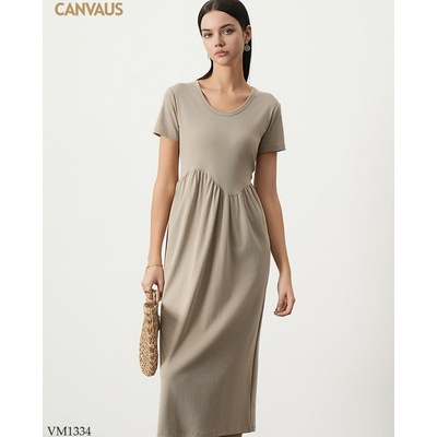VM1334 VÁY CỔ TRÒN CHO NỮ HÃNG CANVAUS