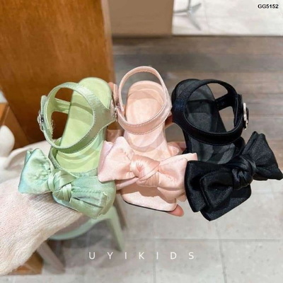 GG5152 Sandal gắn nơ xinh yêu bé gái