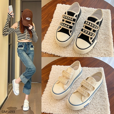 GM5693 GIÀY VẢI DÁN ĐẾ CAO