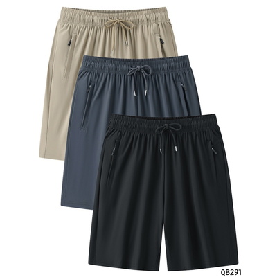QB291 QUẦN SHORT LỤA BĂNG NAM