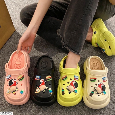 GM5728 DÉP SỤC CROCS CẬU BÉ BÚT CHÌ