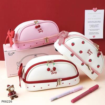 PK6226 HỘP BÚT 2 NGĂN ĐÁNG YÊU