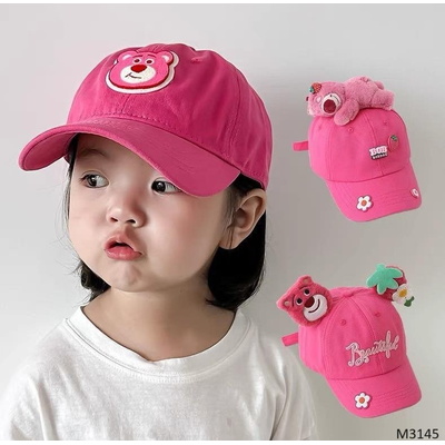 M3145 MŨ ICON GẤU DÂU LOTSO