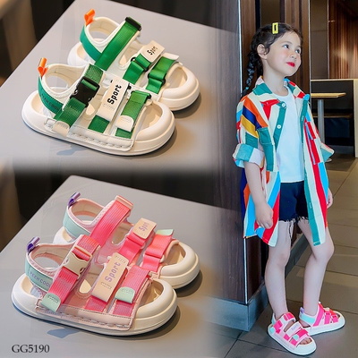 GG5190 DÉP SANDAL PHỐI MÀU CHO BÉ