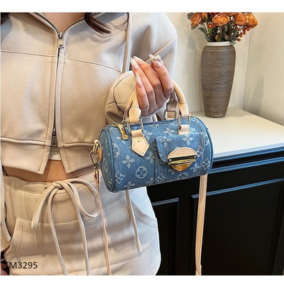 TM3295 TÚI TRỐNG DENIM MINI