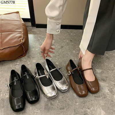 GM5778 GIÀY BỆT MŨI VUÔNG