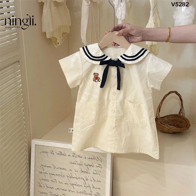 V5282 Váy babydoll xinh xắn cho bé