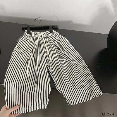 QT2504 QUẦN KẺ LƯNG CHUN CHO BÉ TRAI