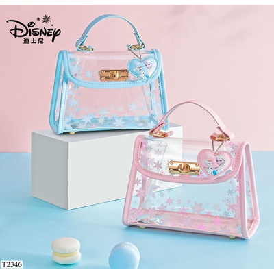 T2346  TÚI NHỰA TRONG ELSA CHO BÉ GÁI