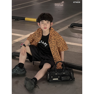 AT4836 ÁO SƠ MI DA BEO XỊN XÒ BT